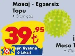 SLAZENGER MASAJ - EGZERSİZ TOPU
